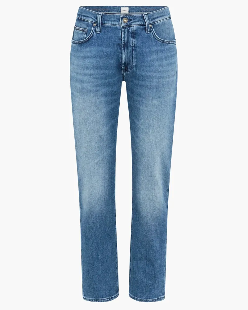 Brax Raw-Jeans Clint mit Stretchanteil, Relaxed Fit in Denim