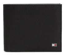 Bifold-Brieftasche aus Leder mit Emaille-Flag in