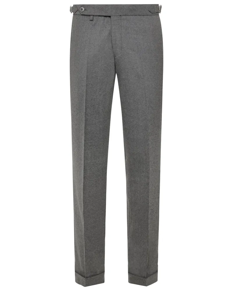 Hiltl Stoffhose Varo Easy Wear in Flanell-Qualität, Regular in Grau