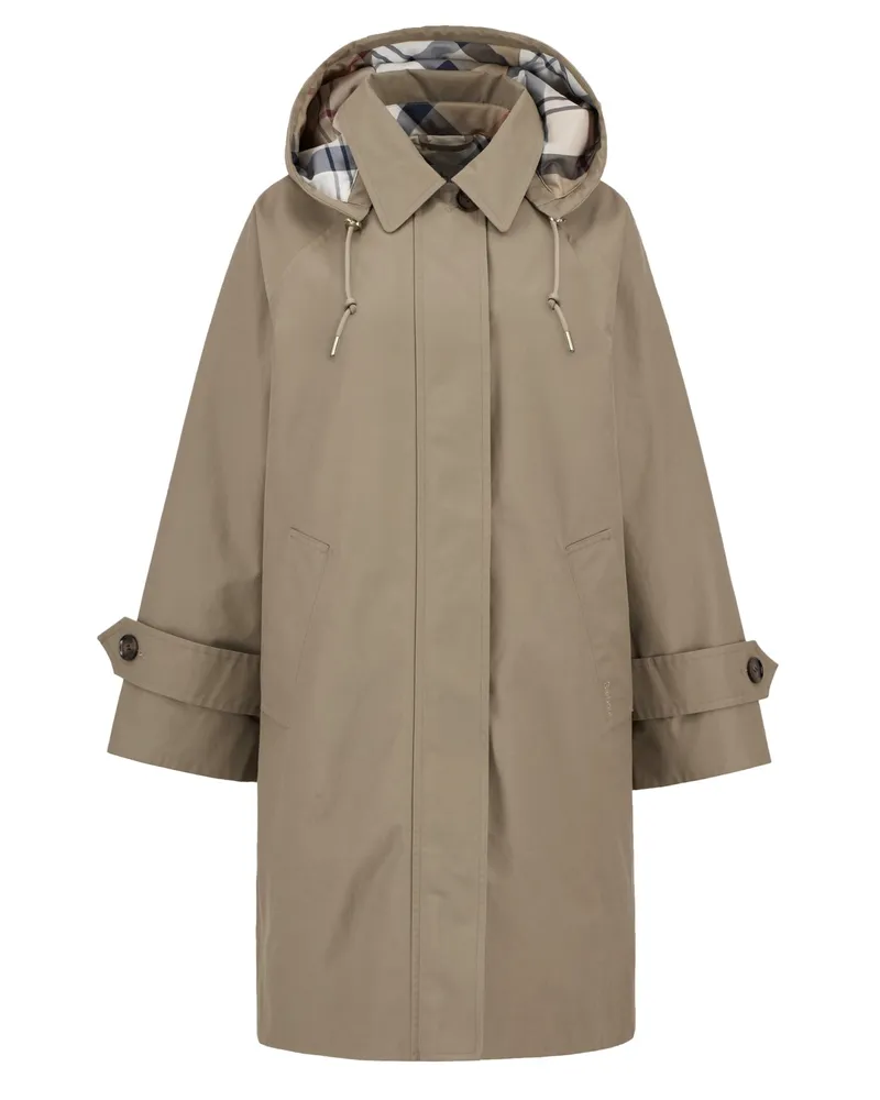 Barbour Wasserdichter Damen-Kurzmantel Sadie mit Wattierung in Beige
