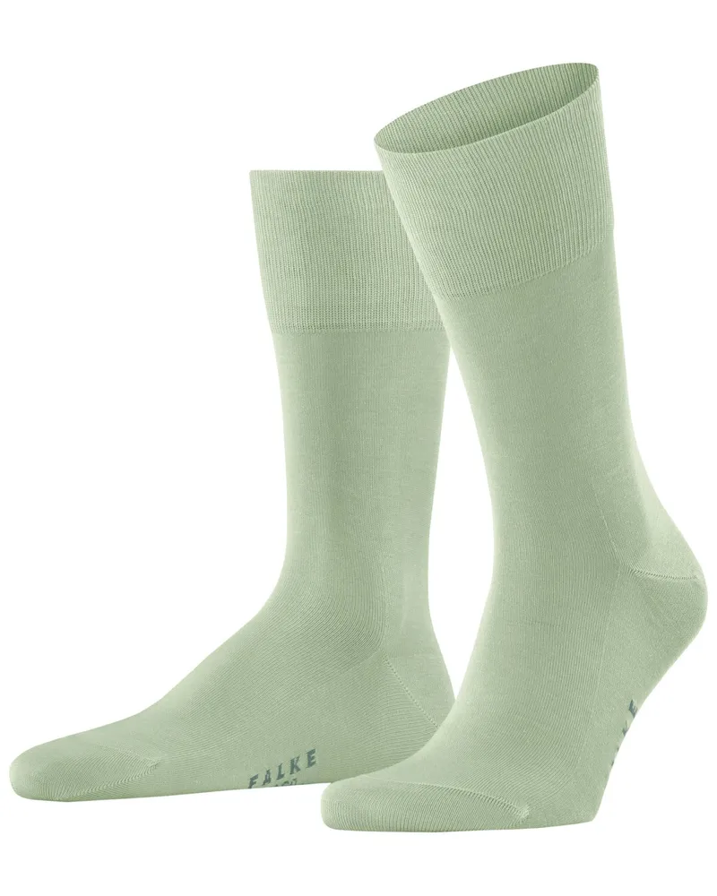 Falke Socken Tiago aus merzerisierter Baumwolle mit Stretch in Hellgrün