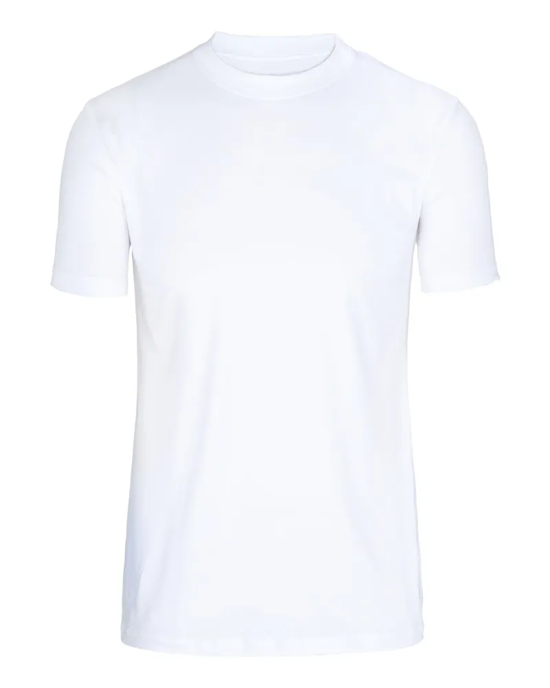 Mey Dry Cotton Rundhals T-Shirt in Weiß