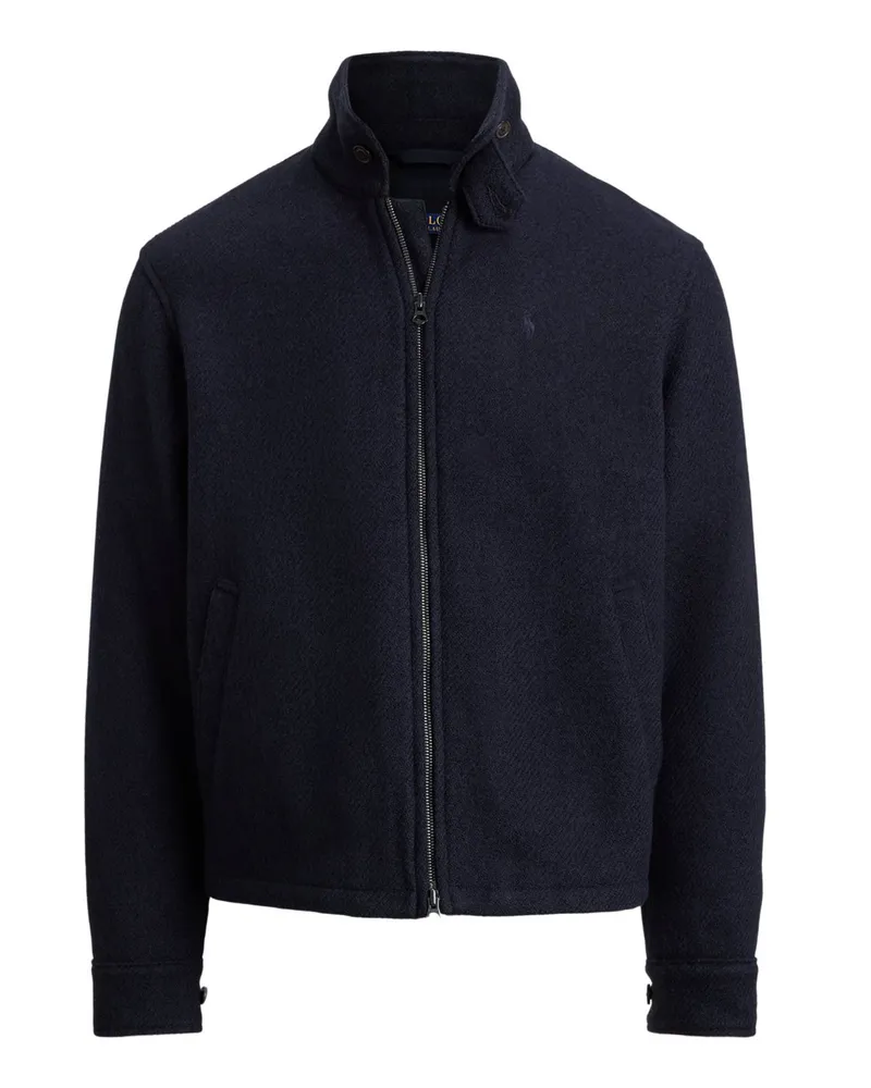Ralph Lauren Blouson Langdon aus Wolle mit gestepptem Innenfutter in Marine