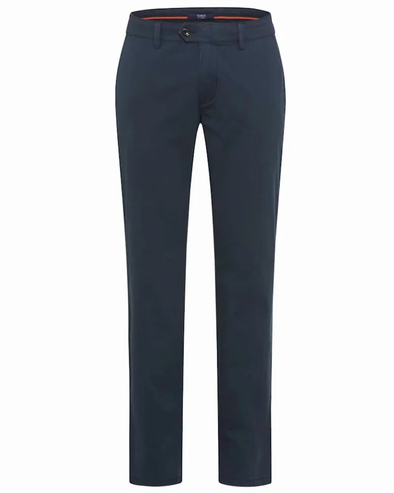 Eurex by Brax Thermo Chino Jim mit Stretchanteil und Tresortasche, Modern Fit in Marine