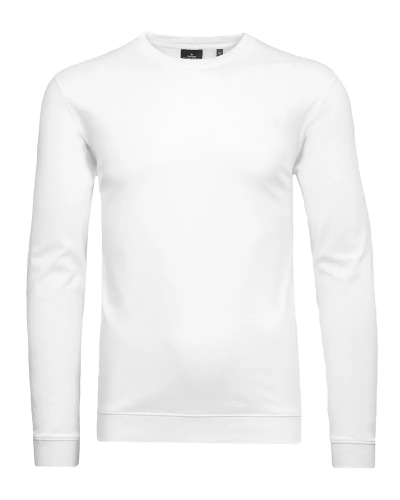 Ragman Softes Longsleeve aus Pima Baumwolle in Weiß