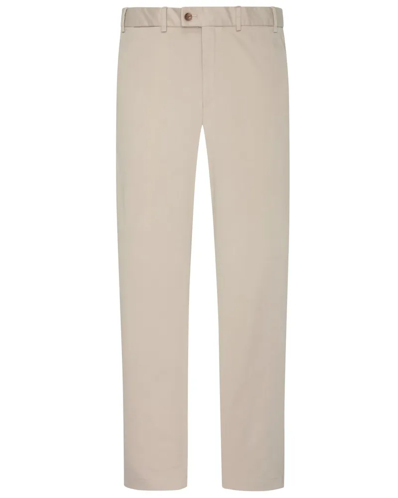Hiltl Chino Parma mit Stretchanteil, Regular Fit in Sand
