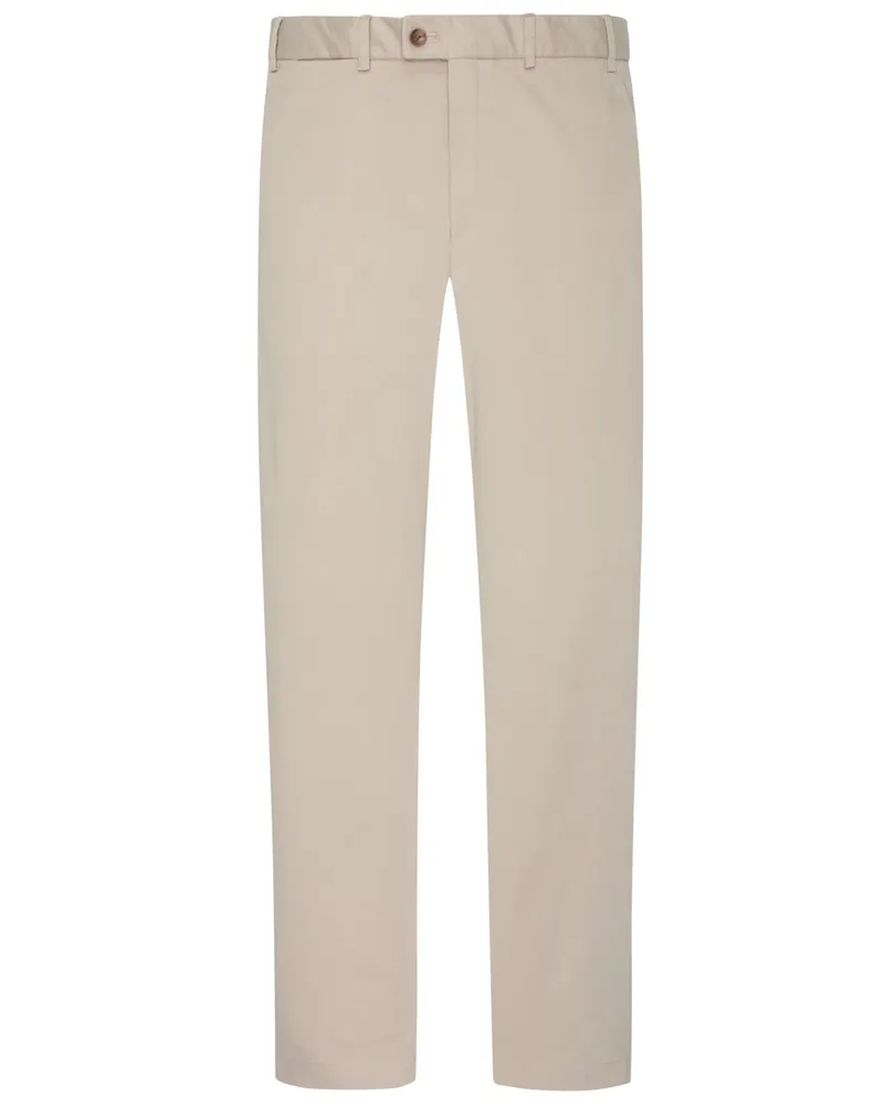 Hiltl Chino Parma mit Stretchanteil, Regular Fit in Sand