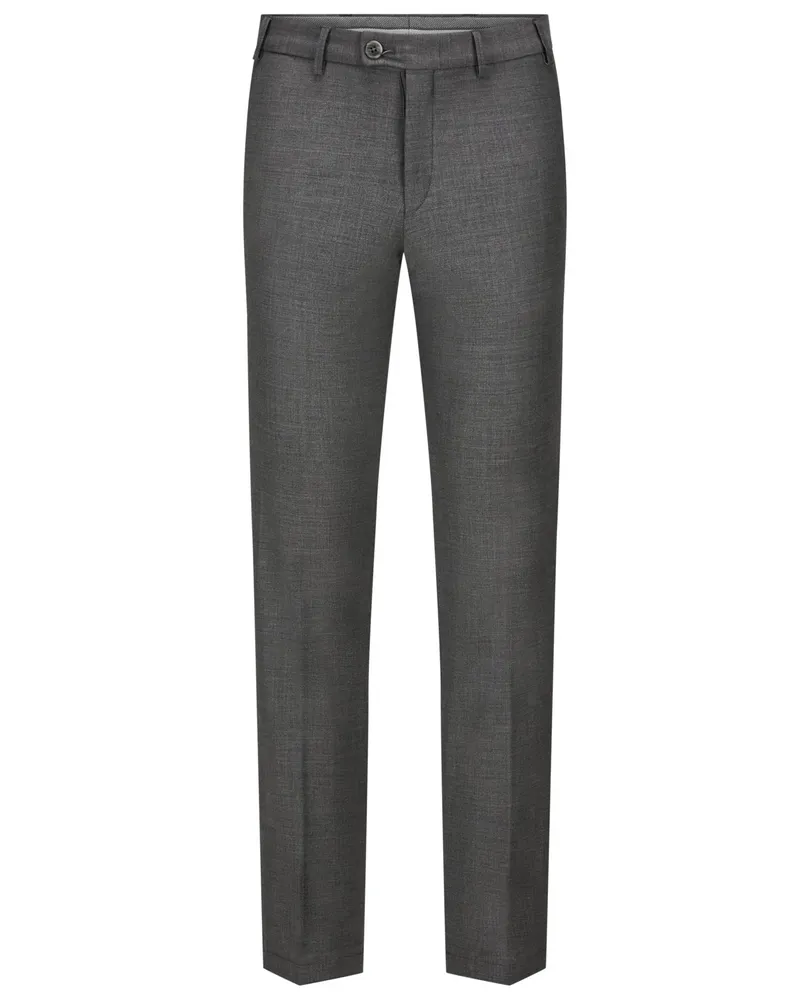 Hiltl Leichte Wollhose Tarent mit Stretchanteil, Slim Fit in Grau
