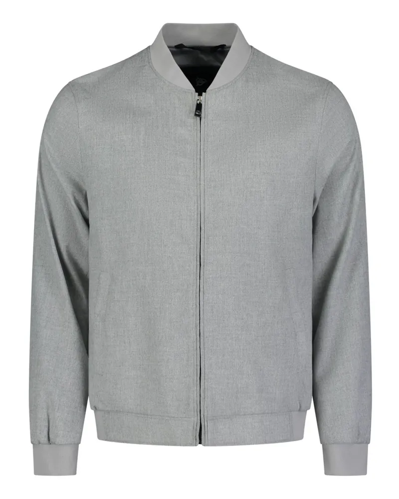 Roy Robson Leichter Flanellblouson aus einem Wollgemisch mit Stretch in Hellgrau
