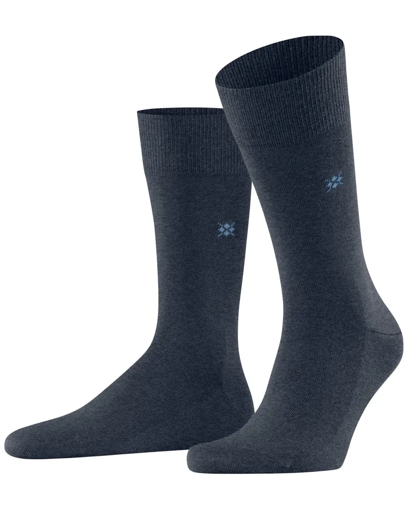 Burlington Socken aus einem Schurwoll-Mix mit Stretch in Denim