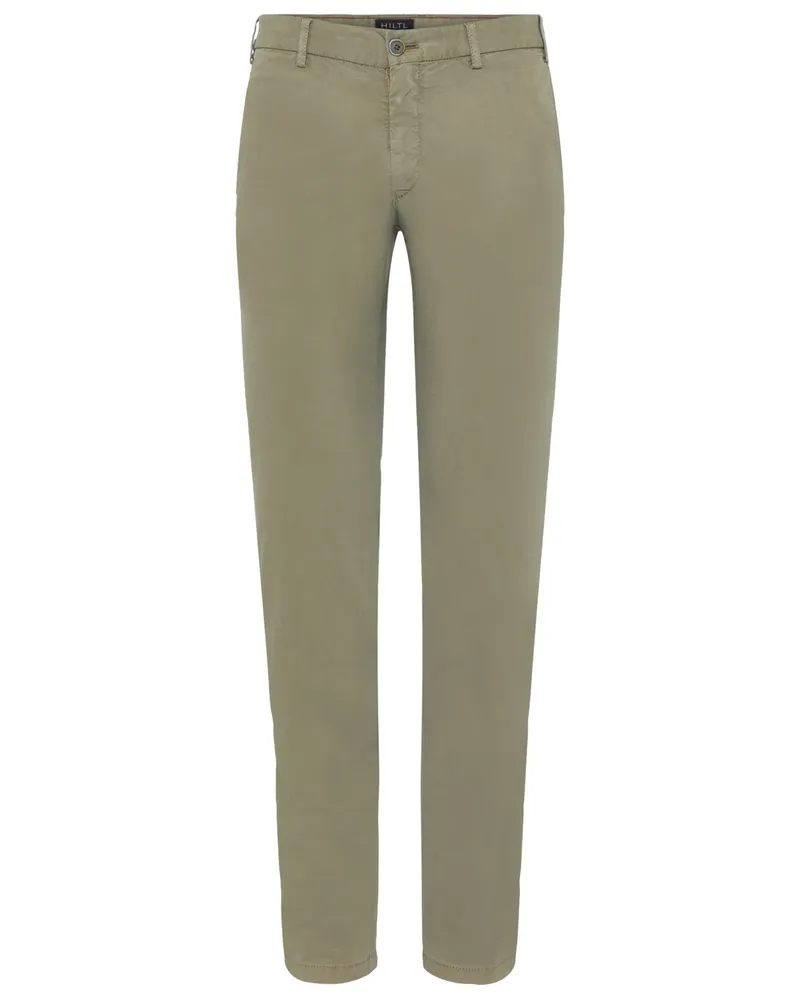 Hiltl Leichte Chino mit Lyocell-Anteil, Slim Fit in Oliv