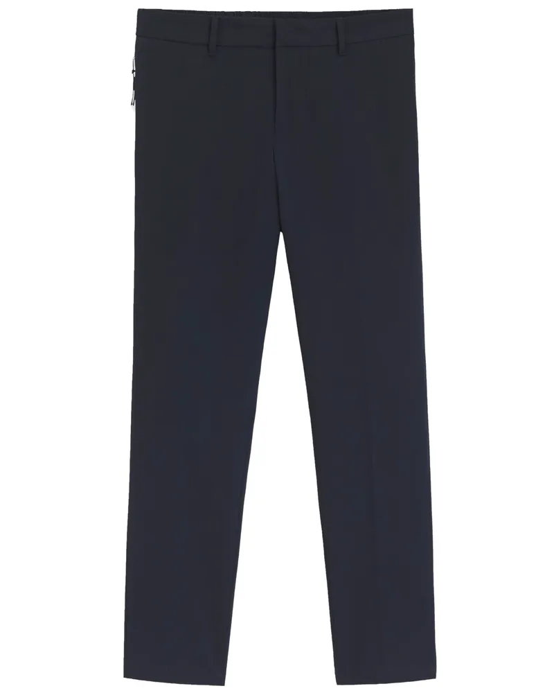HUGO BOSS Stretch-Hose Performance mit integrierter Packtasche, Slim Fit in Marine