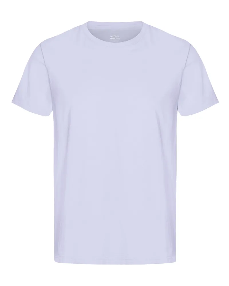 COLORFUL STANDARD T-Shirt aus softer vorgewaschener Bio-Baumwolle in Flieder