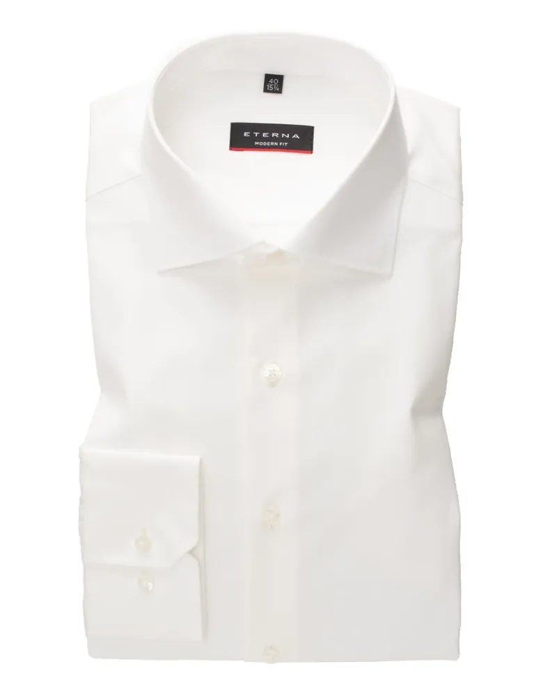 Eterna Hemd, Blickdicht in Offwhite