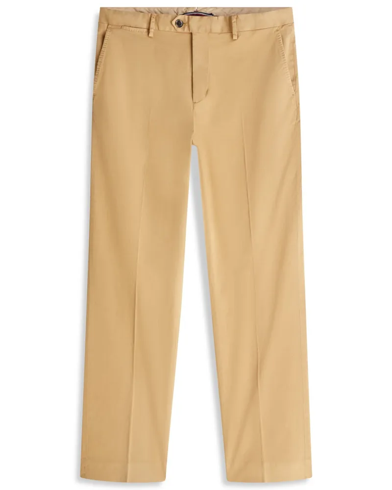 Tommy Hilfiger Chino aus Baumwolle und Stretch, Regular Fit in Beige