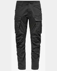 G-STAR RAW Cargohose mit Stretchanteil, Regular Tapered Fit Schwarz