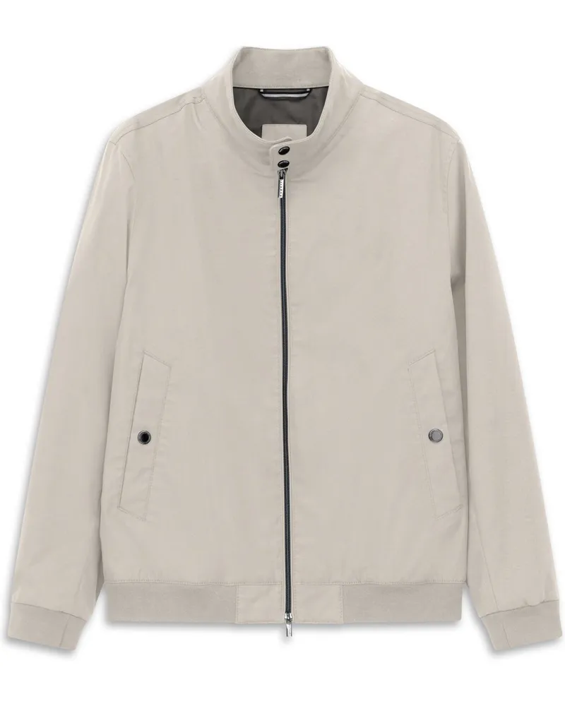 Bugatti Leichter Blouson mit Zip und Innenfutter in Beige