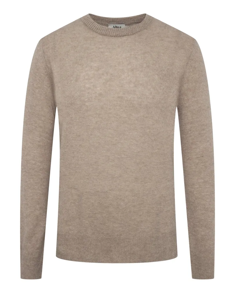 Altea Softer Pullover aus Kaschmir und Wolle in Beige
