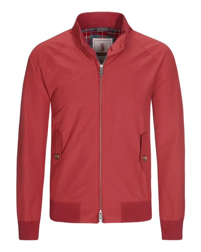 Baracuta Blouson G9 aus einem Baumwollgemisch mit Raglanärmeln in Rot
