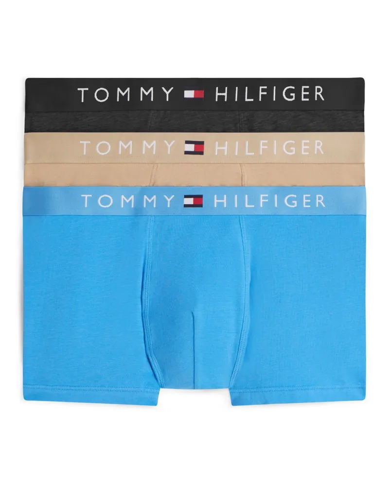 Tommy Hilfiger 3er-Pack Boxer-Trunks mit Label-Bund und Stretch in Multicolor