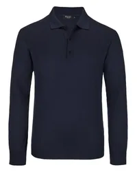 Maerz Pullover mit Polo-Kragen Marine