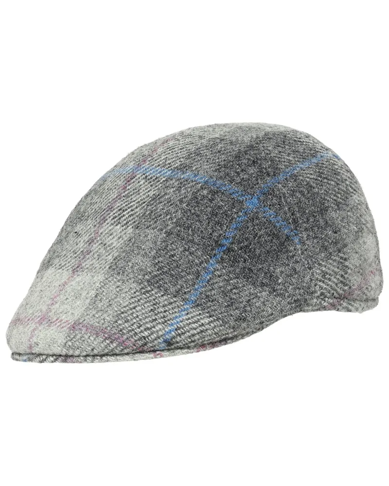 Wellington of Bilmore Harris-Tweed Schiebermütze Henry aus Schurwolle in Grau