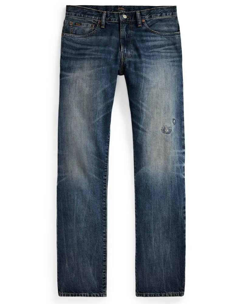 Ralph Lauren Jeans Hampton aus Baumwolle, Straight Fit in Denim