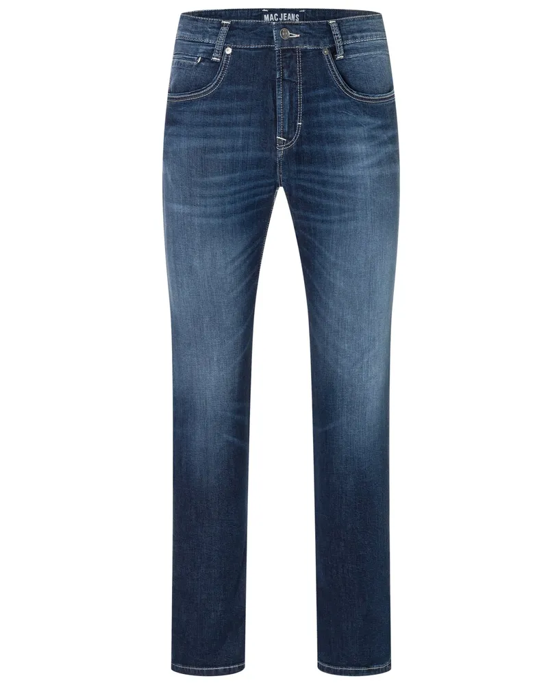 MAC Jeans Jeans Arne Pipe in Vintage-Optik, Modern Fit in Schwarzblau