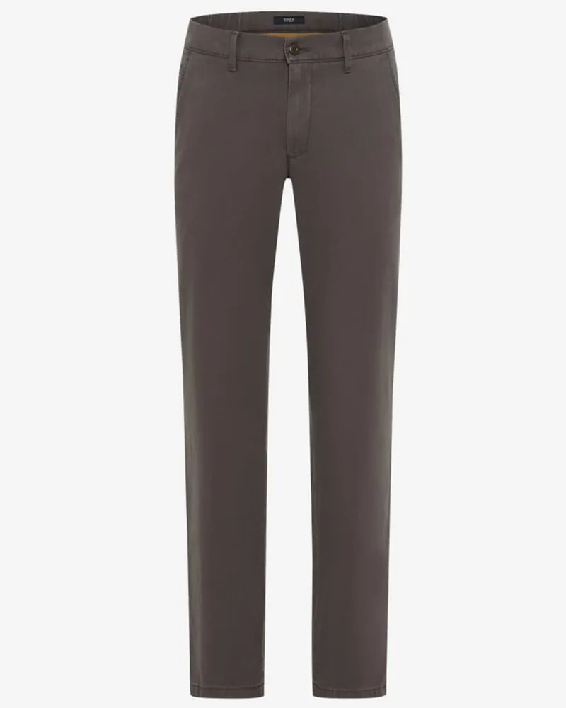 Eurex by Brax Chino Thilo mit Lyocell und Stretch, Regular Fit in Anthrazit