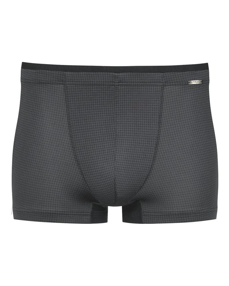 Mey Microfaser-Trunk mit Hahnentritt-Muster in Schwarz