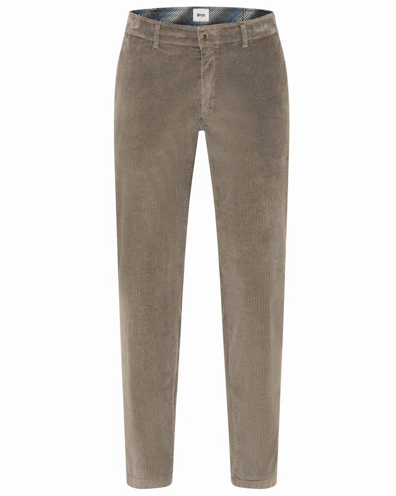 Brax Cord-Chino Fabio mit Lyocell, Modern Fit in Beige