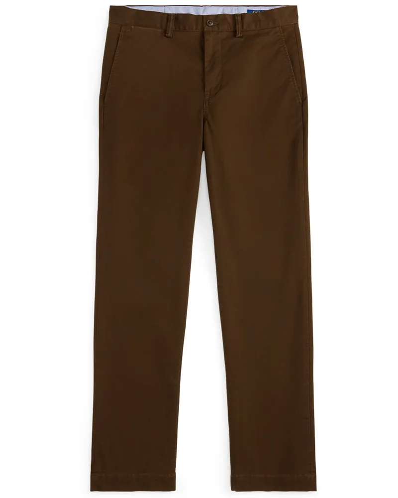Ralph Lauren Chino Bedford mit Stretchanteil, Straight Fit in Braun