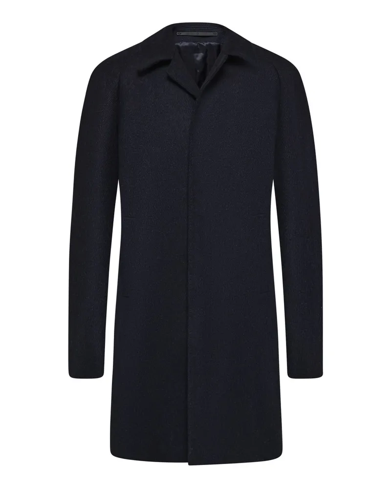 Dressler Wollmantel Romeo Mit kurzem Revers und Raglan-Ärmeln, Regular in Marine