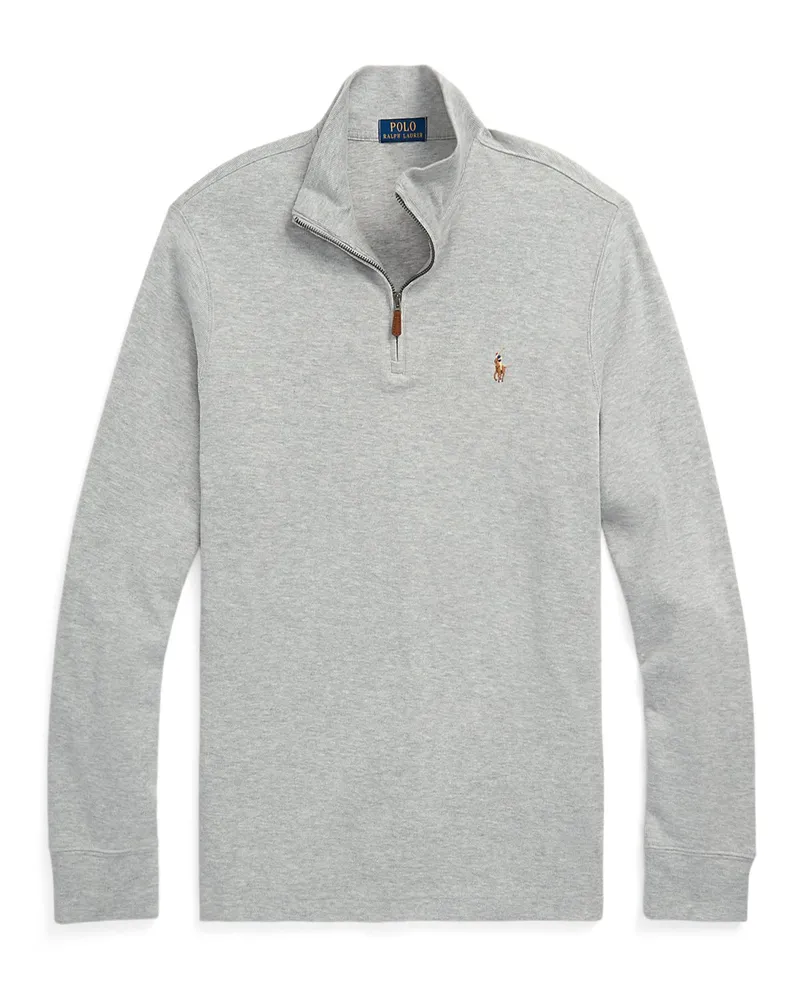 Ralph Lauren Sweat-Troyer mit Poloreiter-Stickerei in Grau