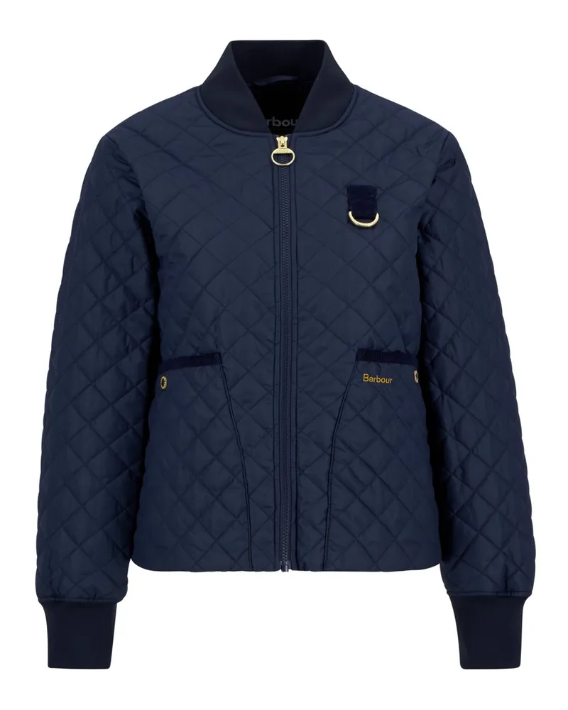 Barbour Damen-Steppjacke Reyna in Bomber-Design in Marine