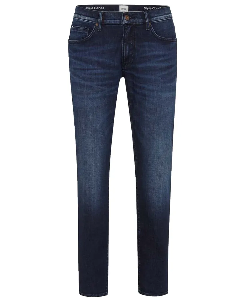 Brax Jeans Chuck mit dezenter Waschung und Stretch, Modern Fit in Denim
