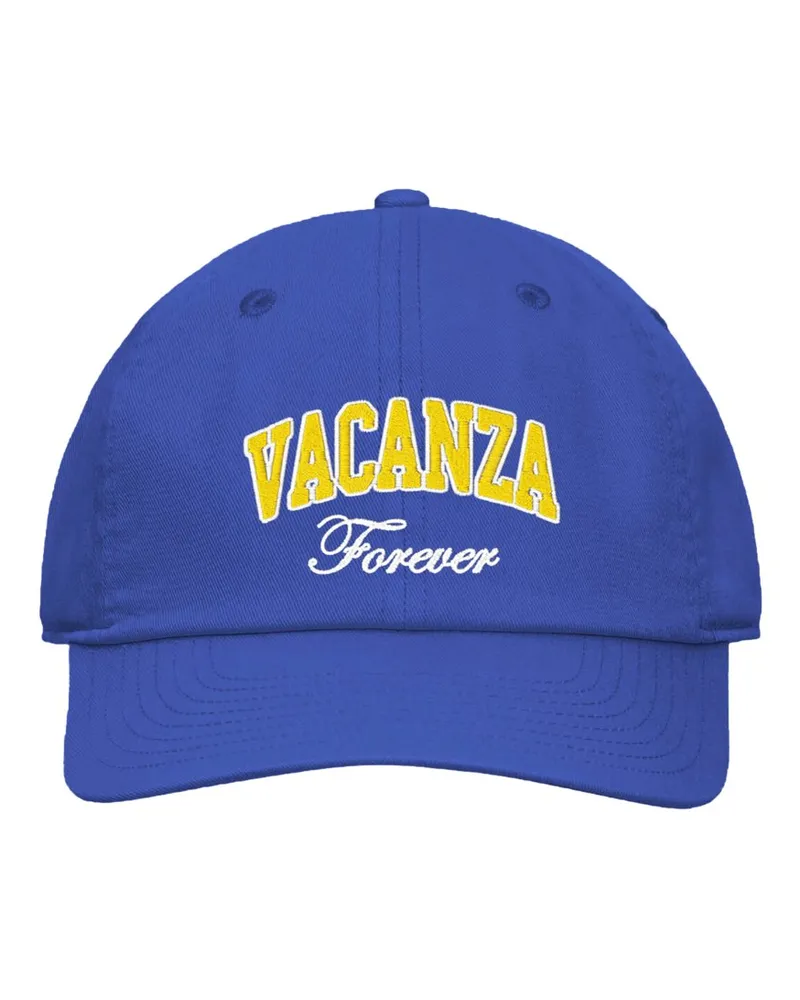 On Vacation Cap aus Baumwolle mit Stickerei in Königsblau