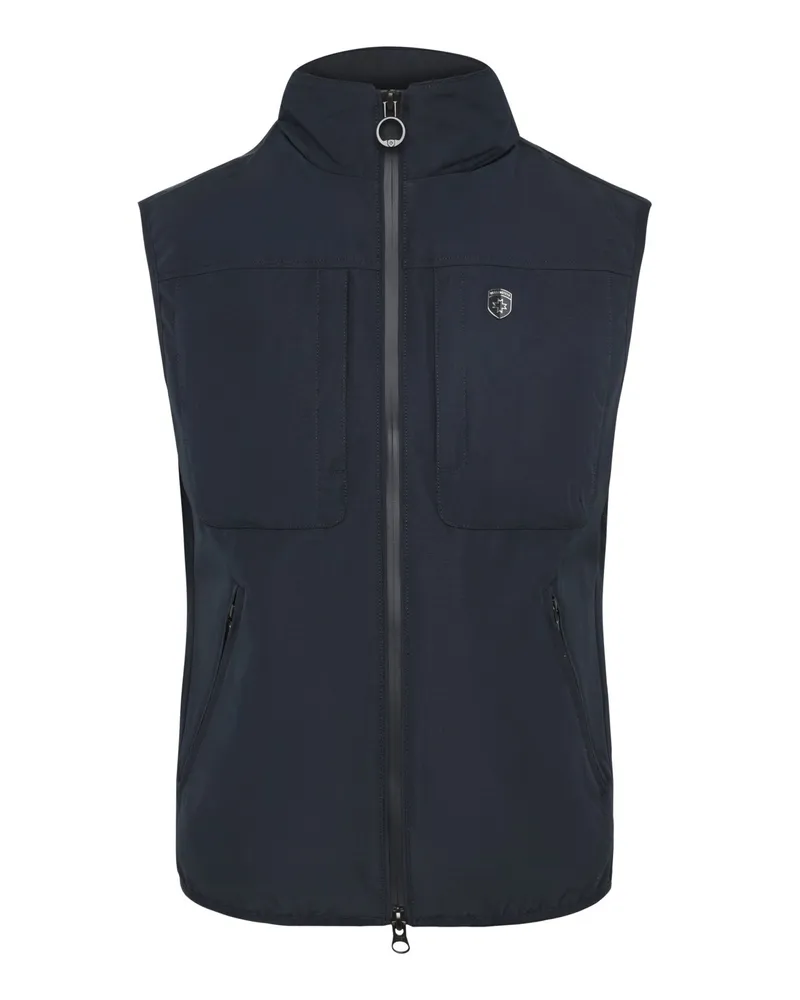 Wellensteyn Wasserabweisende Funktionsweste mit Wabenstruktur in Marine