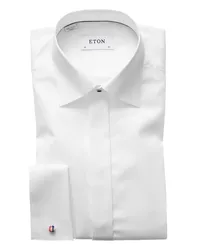 Eton Hemd, Slim Fit Weiß