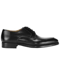 Magnanni Derby-Schuhe im Norweger-Design mit Flex-Sohle Schwarz