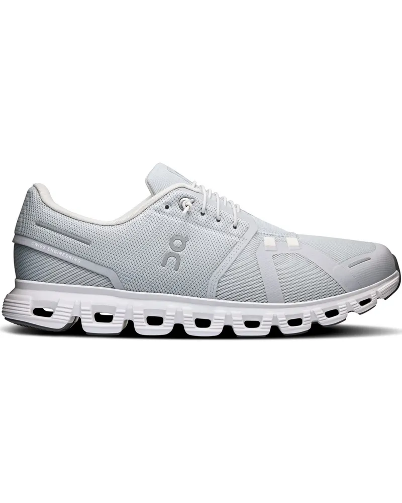 ON Leichte Signature Cloud 6 Sneaker mit Speedschnürung in Grau