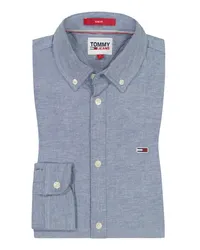 Tommy Hilfiger Hemd mit Stretchanteil, Slim Fit Marine