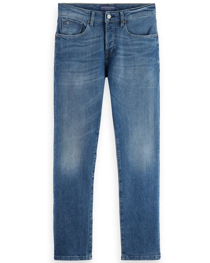 Scotch&Soda Jeans in dezenter Used-Optik, Slim Fit Denim