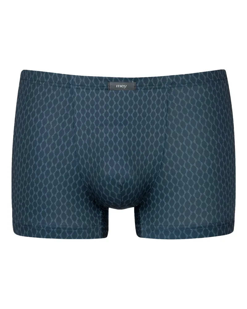 Mey Stretch-Boxershorts mit Print in Marine