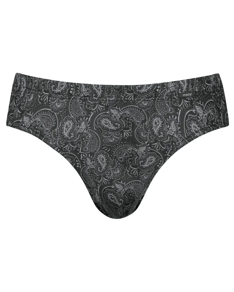 Mey Softer Microfaser Jazz-Pants aus Serie BC Paisley in Schwarz