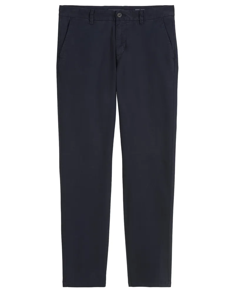 Marc O'Polo Chino Osby aus Bio-Baumwolle und Stretch, Tapered Fit in Marine