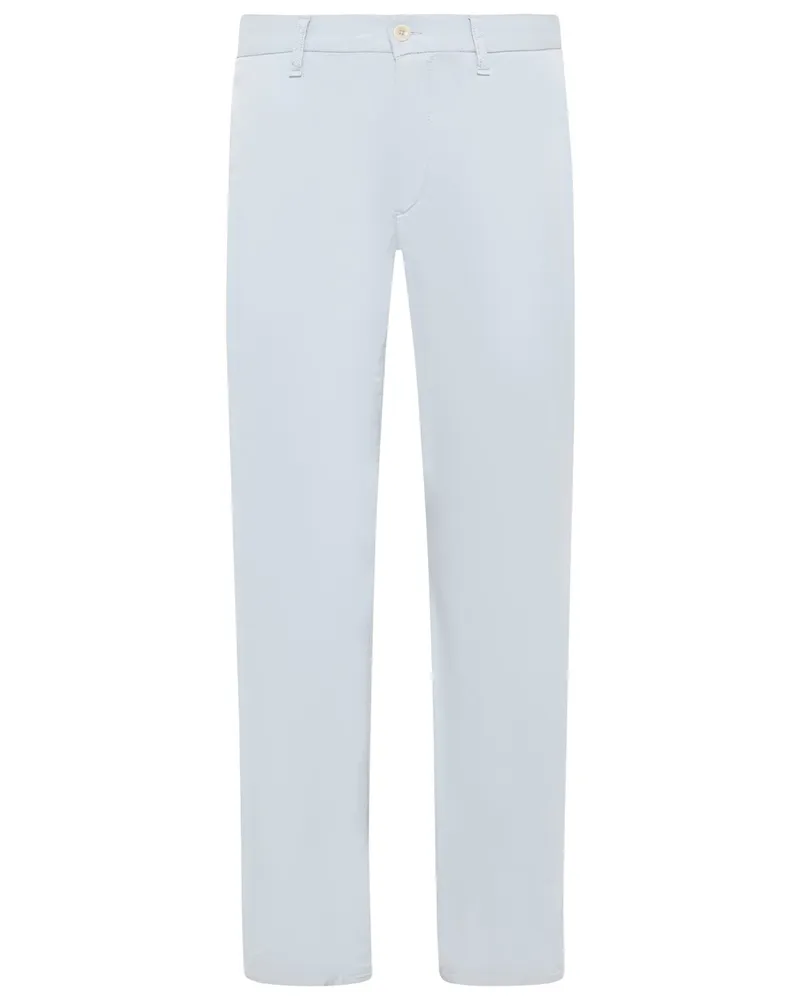 Alberto Ultraleichte Chino Lou mit Stretch, Regular Fit in Hellblau