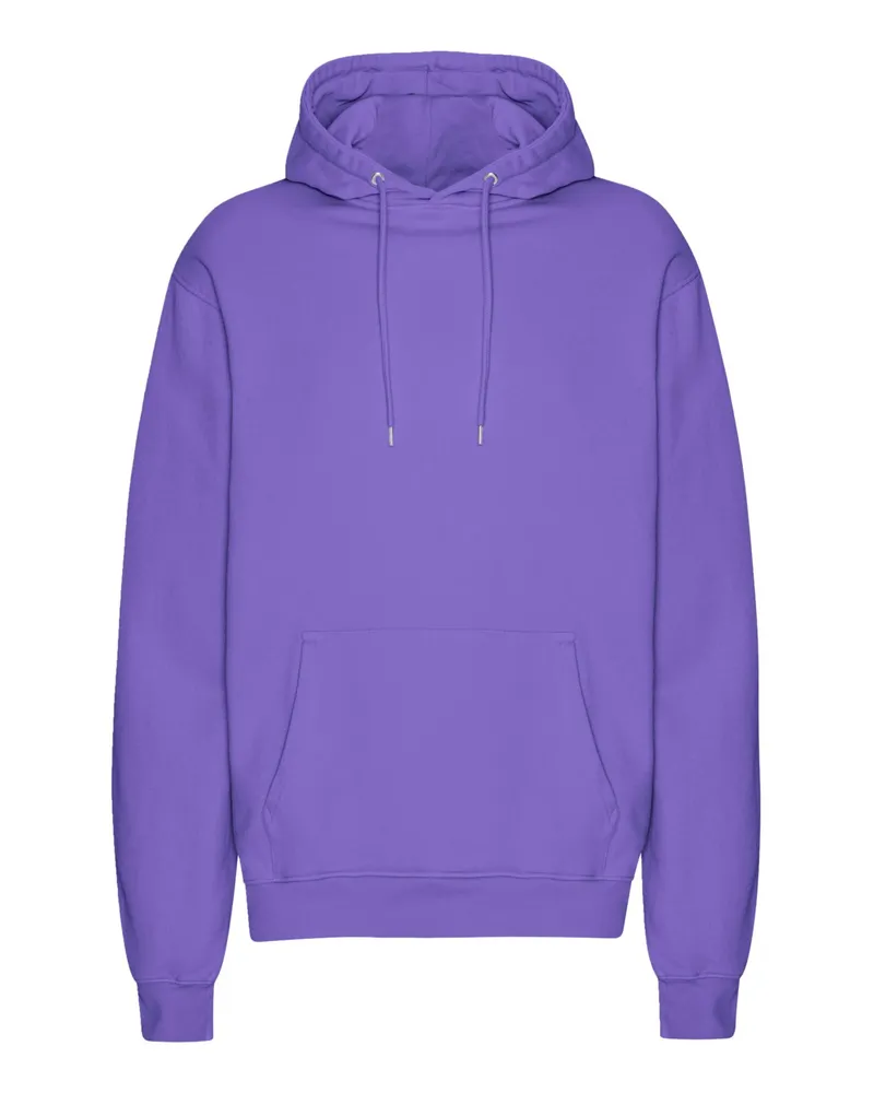 COLORFUL STANDARD Hoodie aus Bio-Baumwolle in Lila