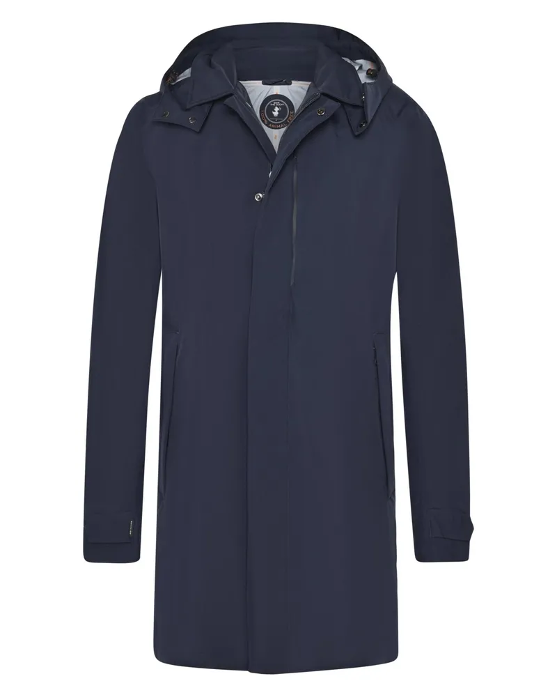 Save The Duck Gefütterter Parka Battersea mit abtrennbarer Kapuze in Marine