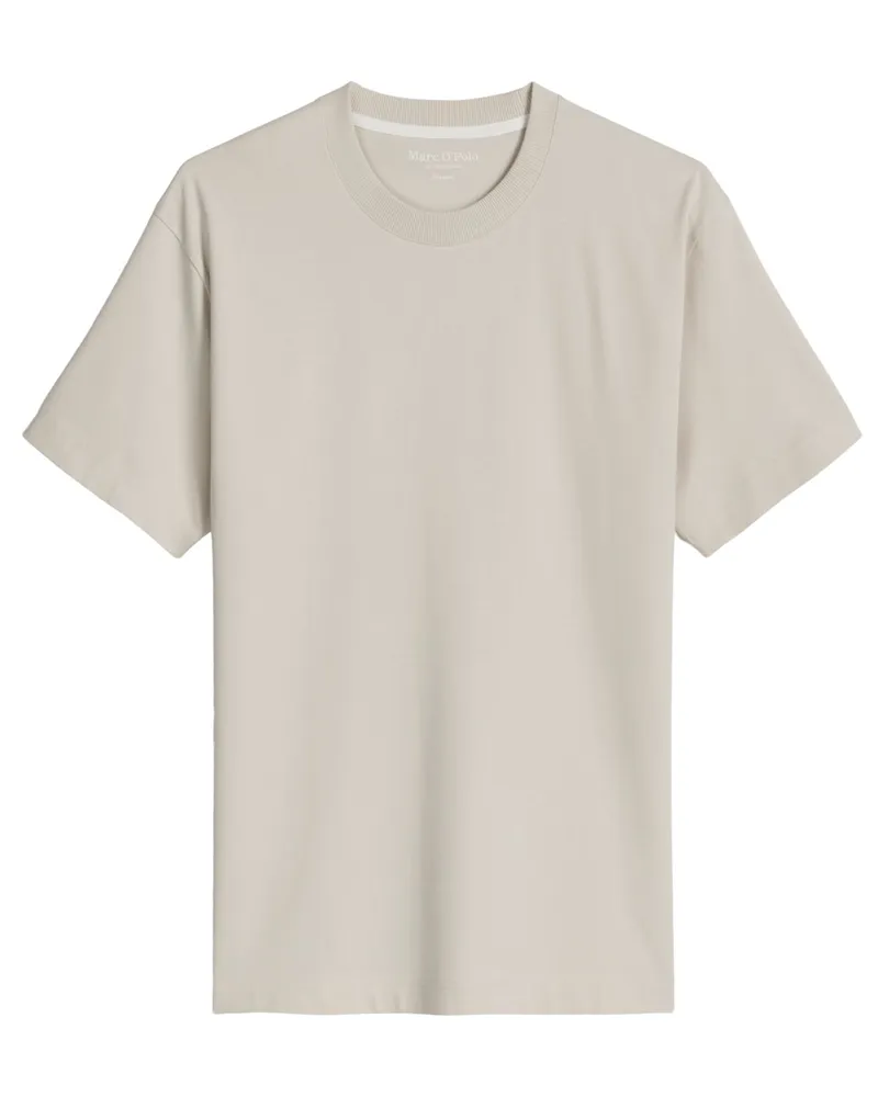 Marc O'Polo T-Shirt aus Bio-Baumwolle, Relaxed Fit in Beige